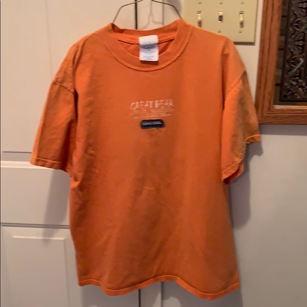 Hershey Park GREAT BEAR Orange T-Shirt Size M